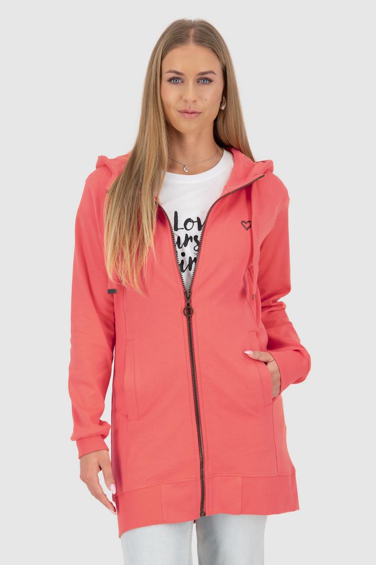 ALIFE AND KICKIN ALIFE AND KICKIN JasinaAK A Sweatjacke Damen - sunset coral - 0 | SportScheck