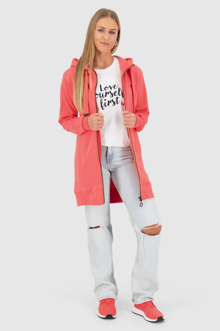 ALIFE AND KICKIN ALIFE AND KICKIN JasinaAK A Sweatjacke Damen - sunset coral - 4 | SportScheck