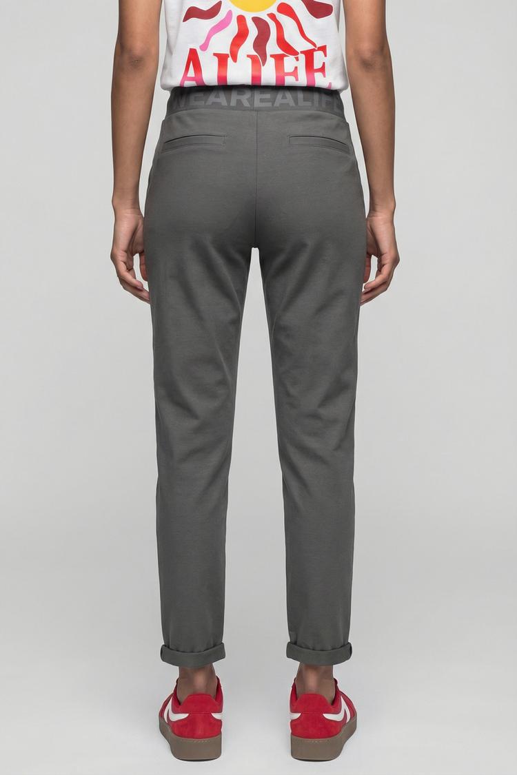 ALIFE AND KICKIN ALIFE AND KICKIN GinetteAK A Stoffhose Damen - iron gate - 1 | SportScheck