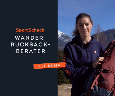 Zur Videoberatung fuer Wanderrucksaecke Zur Videoberatung fuer Wanderrucksaecke