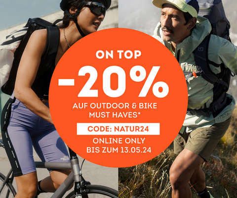 -20% on top auf Outdoor & Bike Must Haves*