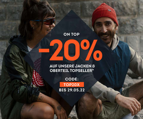 -20% on top Oberteil & Jacken Topseller*
