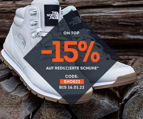 -15% on top auf reduzierte Schuhe*