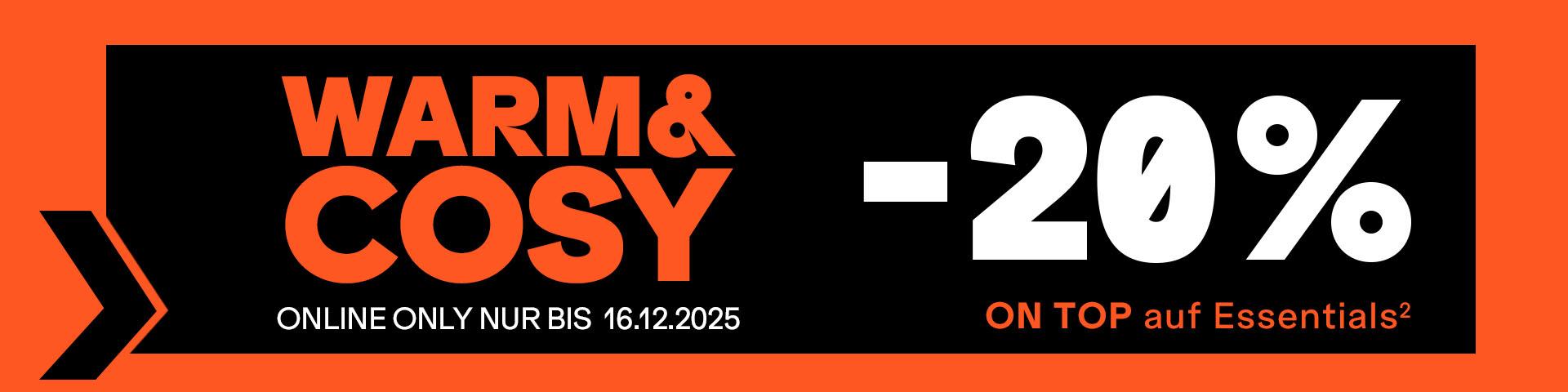 -20% on top auf Cosy Essentials ²