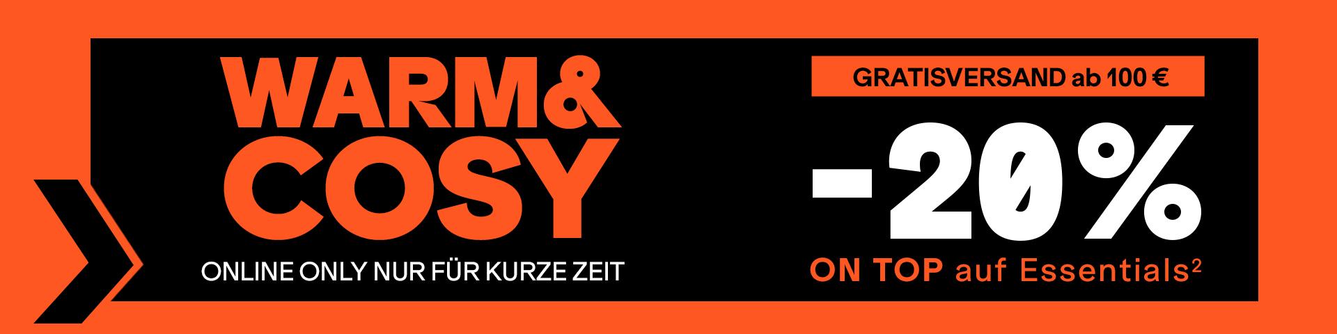 -20% on top auf Cosy Essentials ²