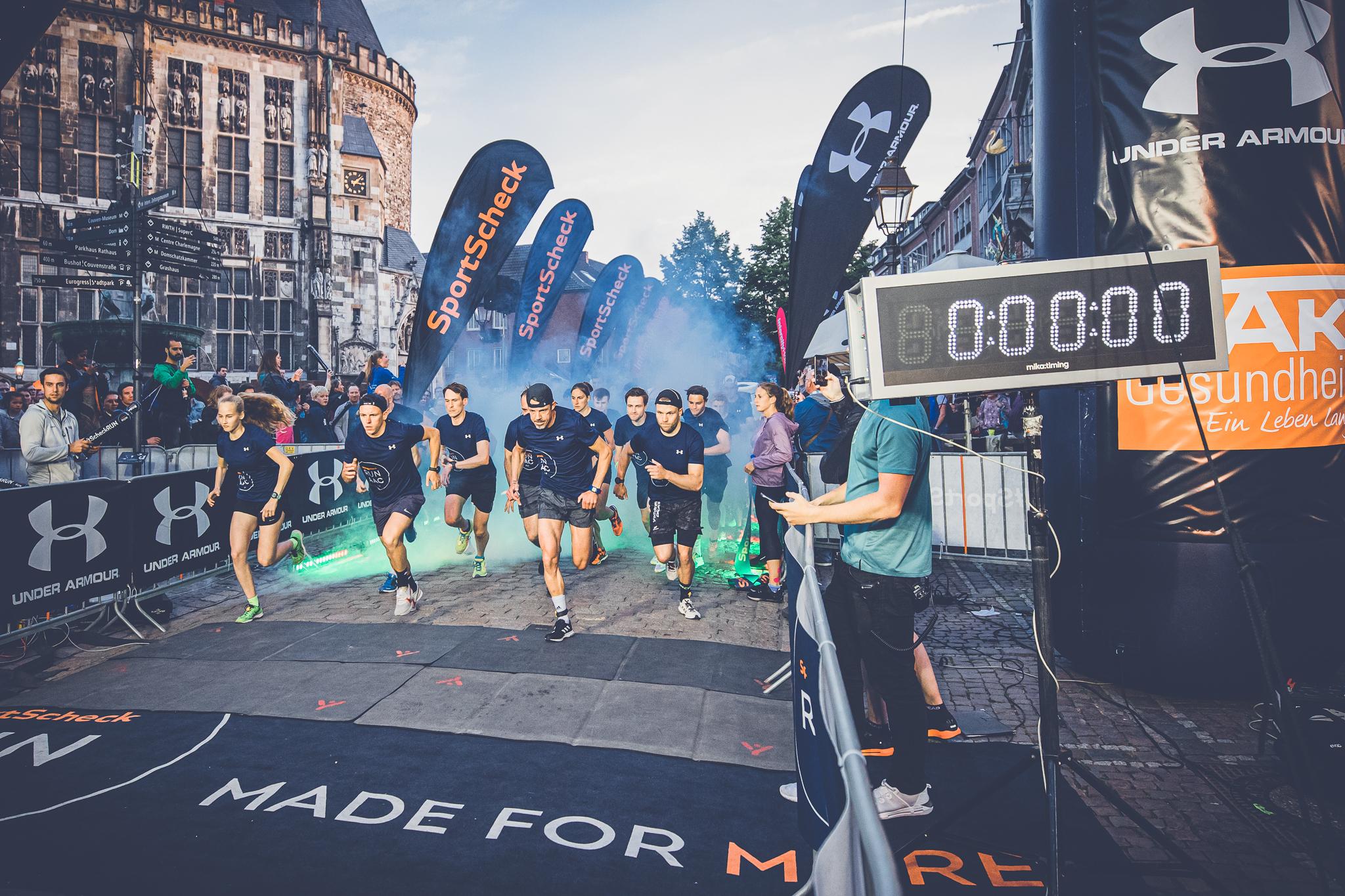 Start 5 km beim SportScheck Run