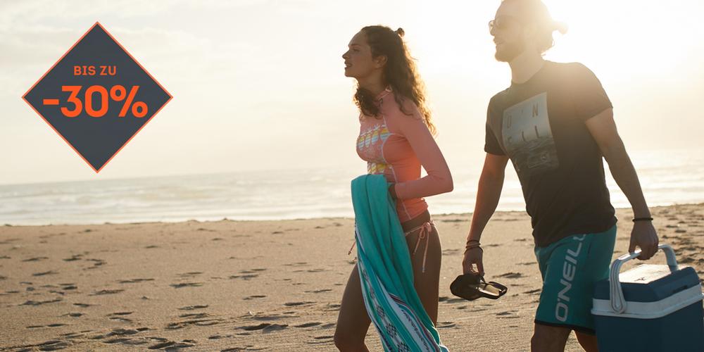 Bademode bis zu 30 Prozent reduziert