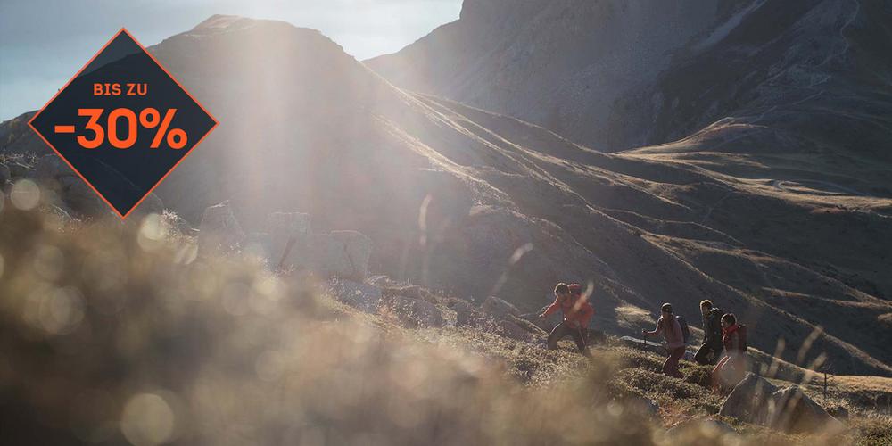 Wandersortiment bis zu 30 Prozent reduziert