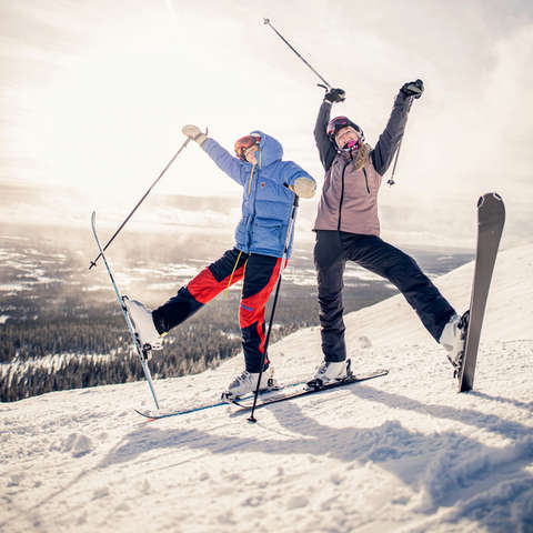 Skifahren Vorbereitung Cardio Aufwärmen Dehnen