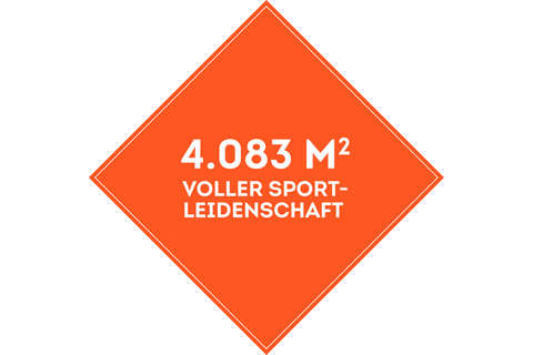 SportScheck Filiale Hamburg hat eine 4083m2 große Verkaufsfläche 