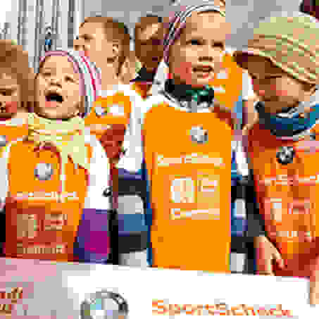 Auch beim Stadtlauf in Chemnitz sind viele Kinder am Start.