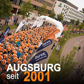 Stadtlauf Historie Augsburg seit 2001