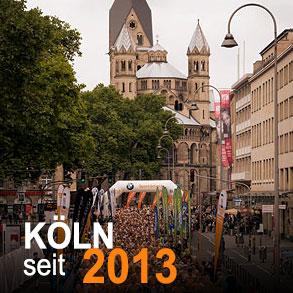 Stadtlauf Historie K&ouml;ln seit 2013