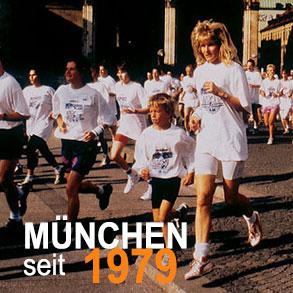 Stadtlauf Historie M&uuml;nchen seit 1979