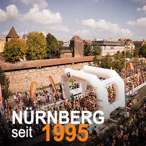 Stadtlauf Historie N&uuml;rnberg seit 1995