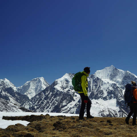 Trekken Himalaya Expedition Berge Zelt