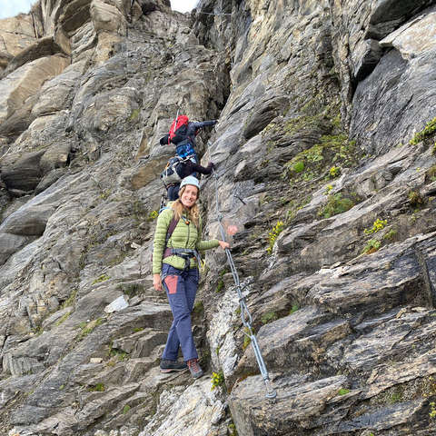 Wanderhosen Test Klettern Klettersteig