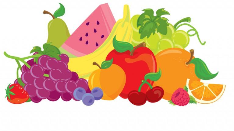 Illustration von verschiedenem Obst