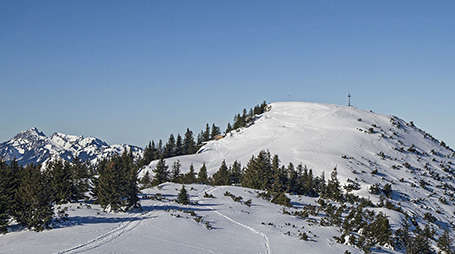 Der Hirschberg ist eine hervorragende Location für die nächste Skitour.