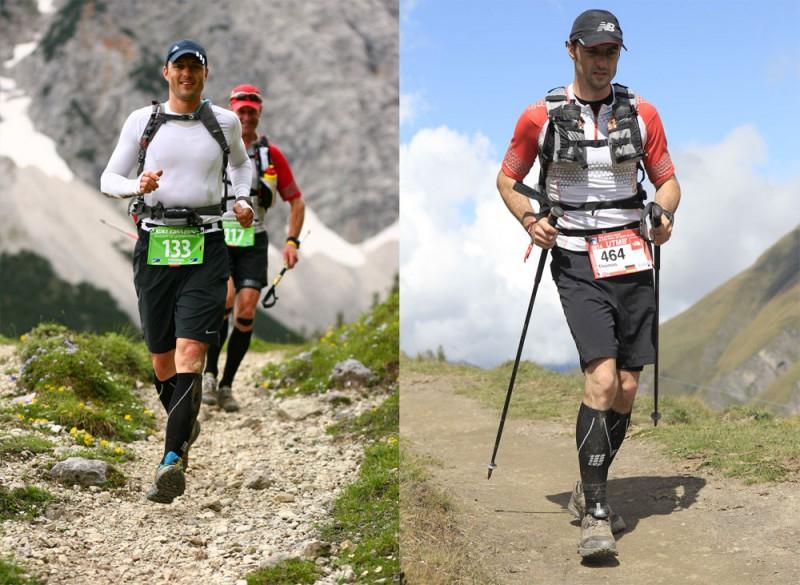 Trailrunner Thomas Reichl in alpiner Landschaft